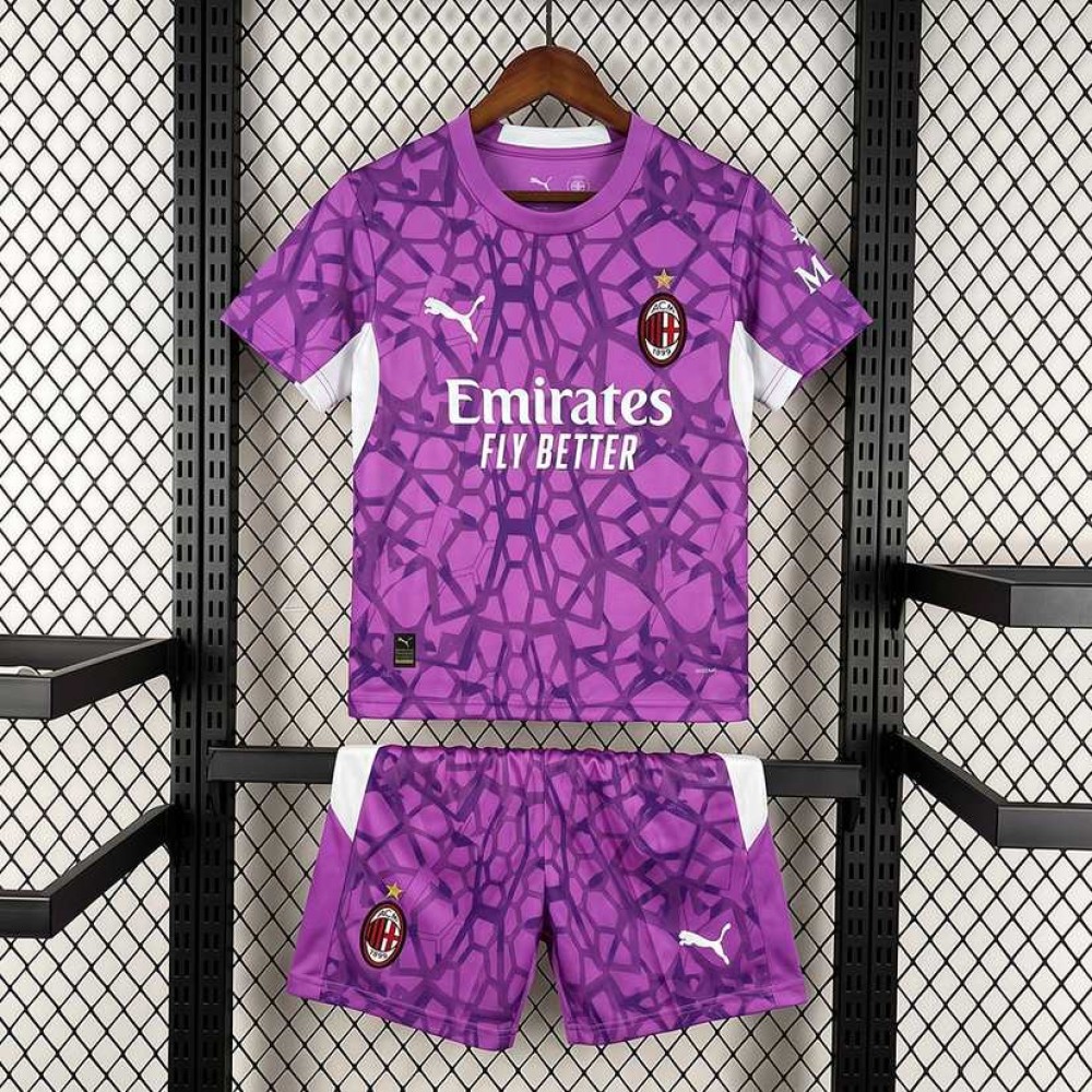 Maglia AC Milan Bambino Portiere Purple 2026/2027