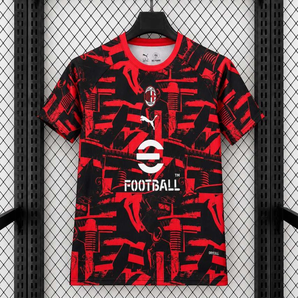 Maglia AC Milan Pre Match Gara Home 2026/2027