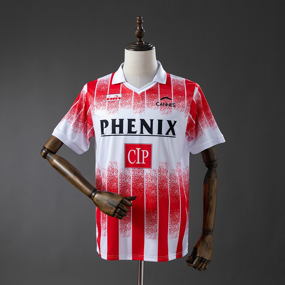 Maglia AS Cannes Retro Gara Home 1991/1993