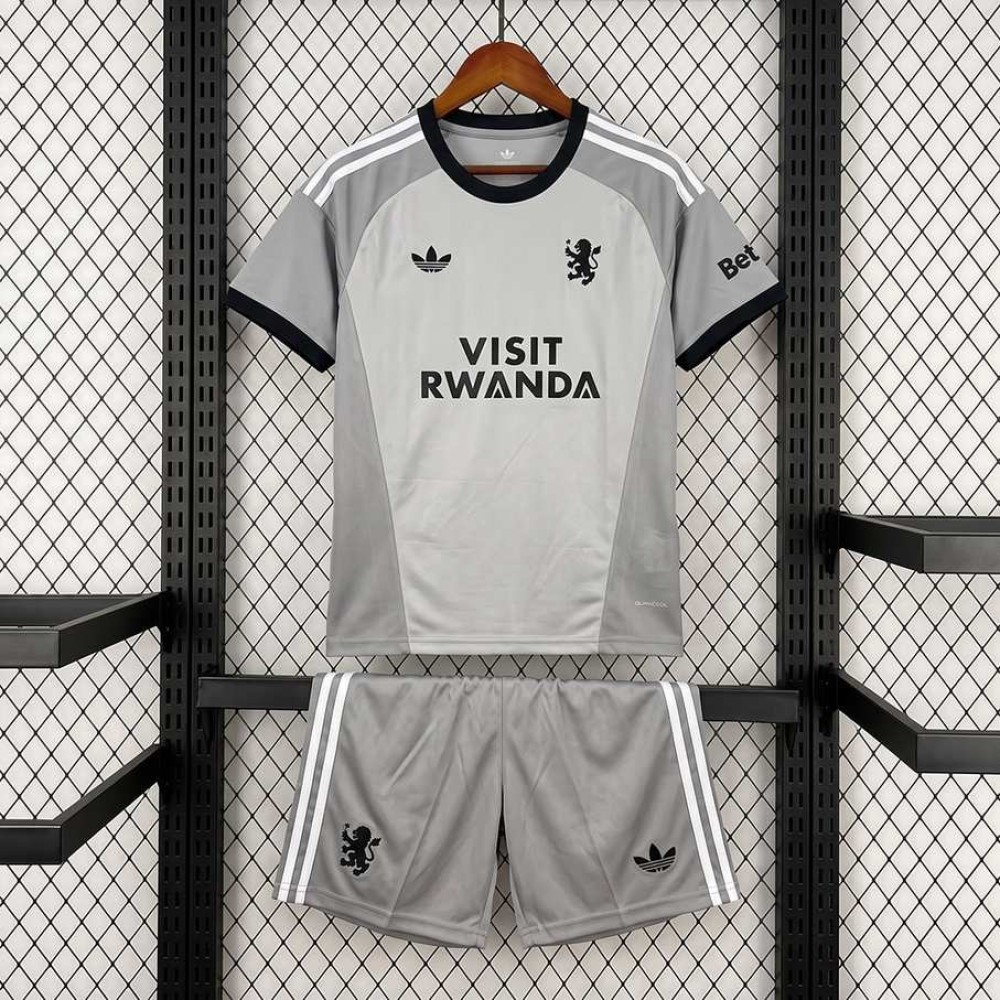 Maglia Aston Villa Bambino Portiere Gray 2026/2027