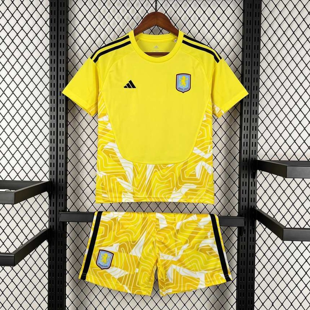 Maglia Aston Villa Bambino Portiere Yellow 2026/2027