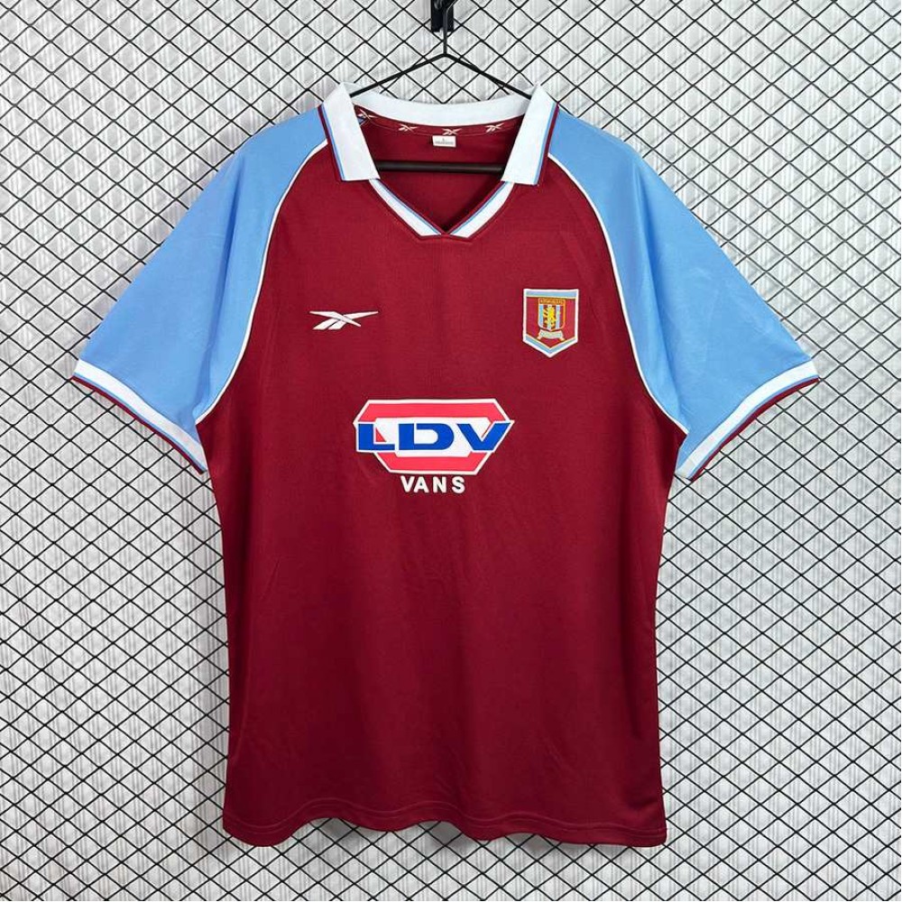 Maglia Aston Villa Retro Gara Home 1998/1999