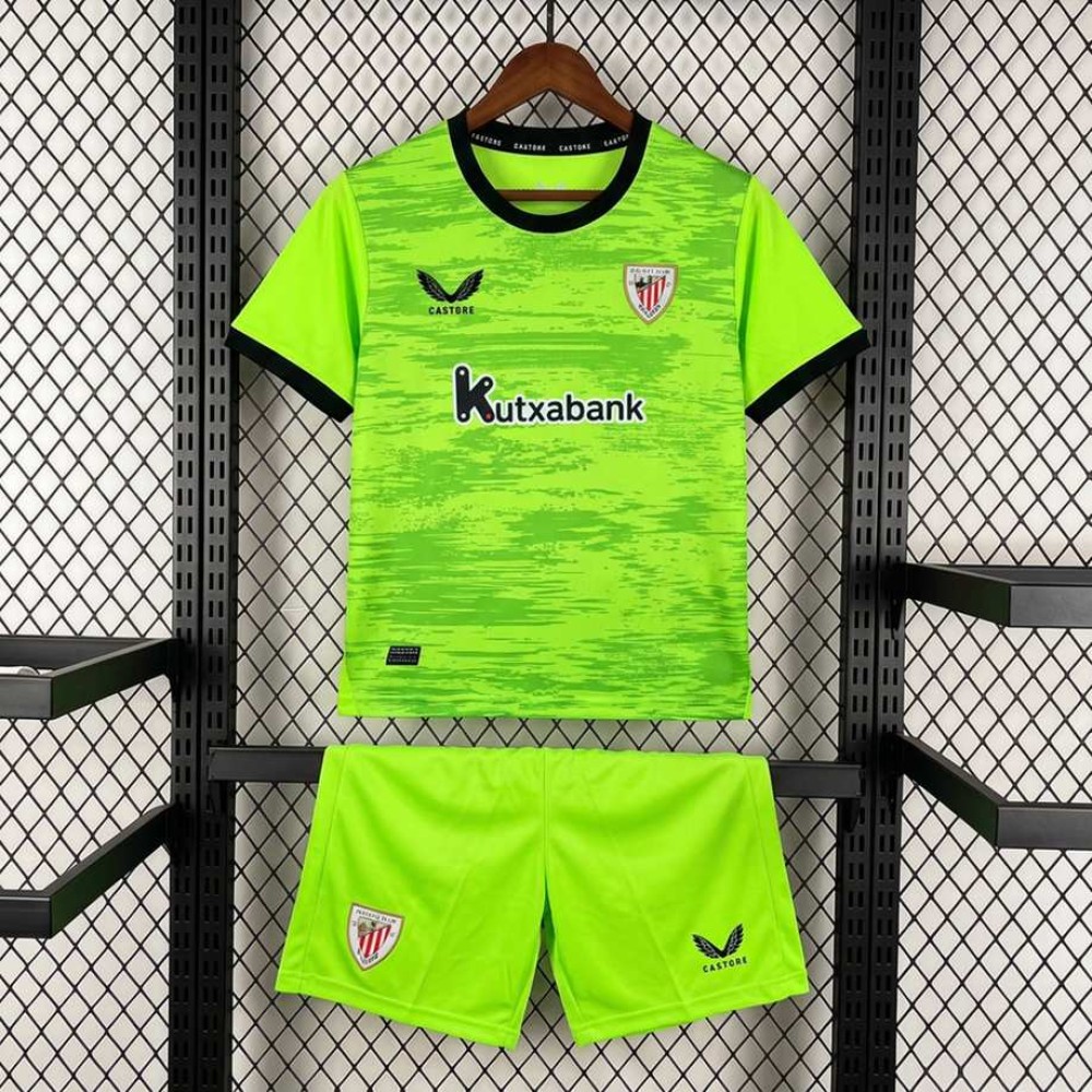 Maglia Athletic Bilbao Bambino Portiere Green 2026/2027