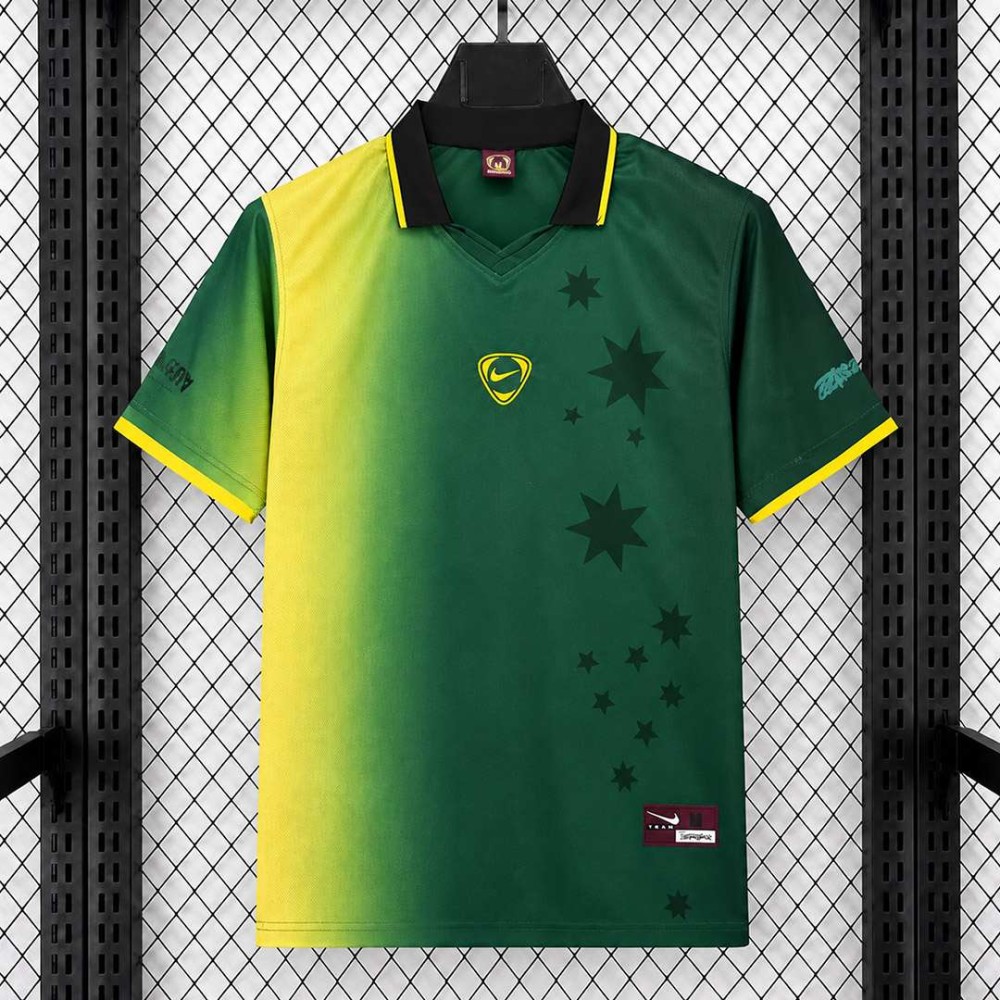 Maglia Australia x Total 90 Collection Green 2026/2027