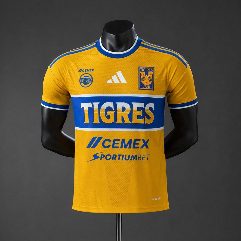 Maglia Authentic Tigres UANL Gara Home 2026/2027