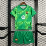 Maglia Barcelona Bambino Portiere Green 2026/2027