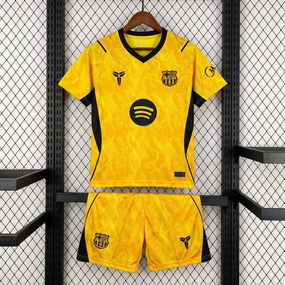 Maglia Barcelona Bambino Portiere Yellow 2026/2027