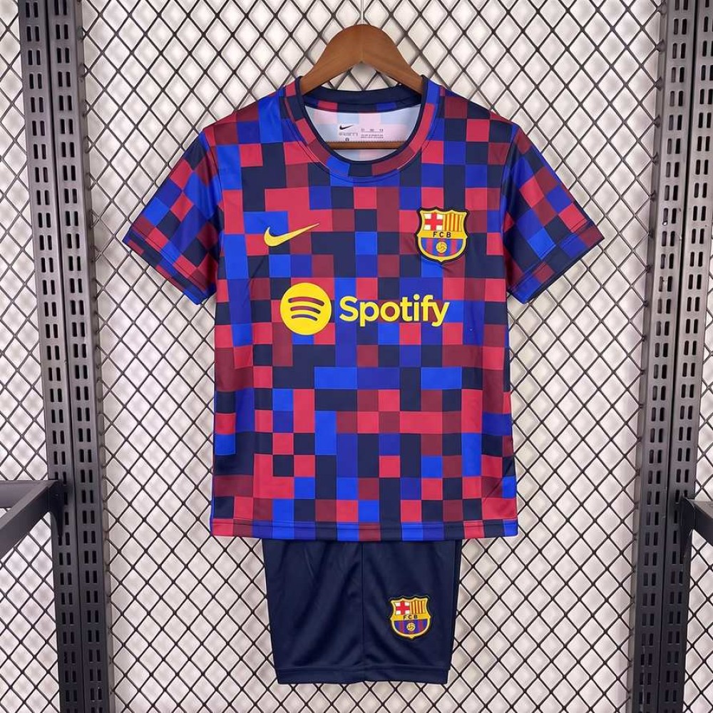Maglia Barcelona Bambino Pre Match Gara Home 2026/2027