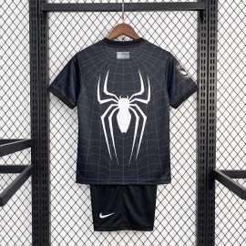 Maglia Barcelona Bambino Spider Man Black 2026/2027