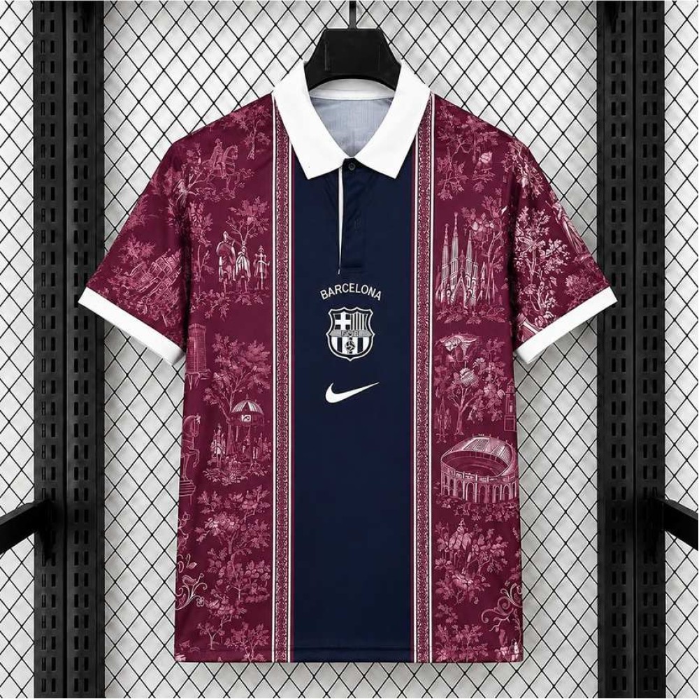 Maglia Barcelona Special Edition Navy Burgundy 2026/2027