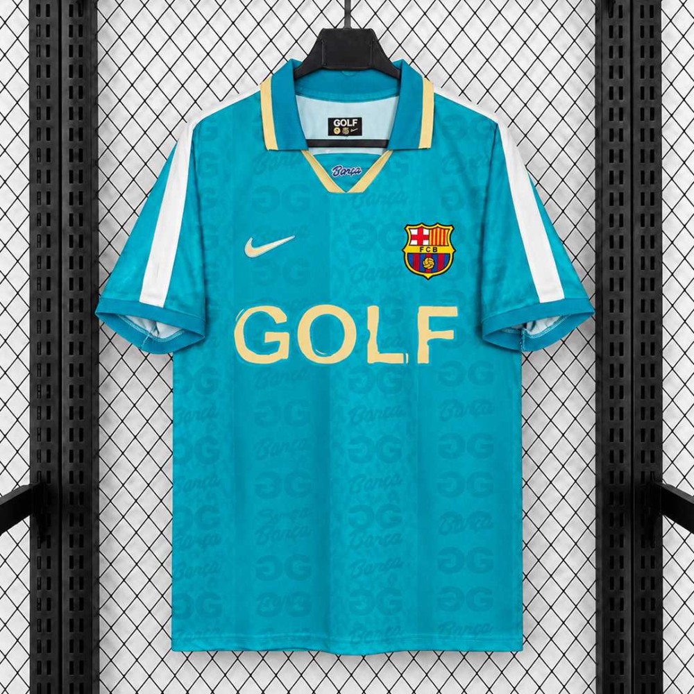 Maglia Barcelona x Golf Wang El Clasico Light Blue 2026/2027