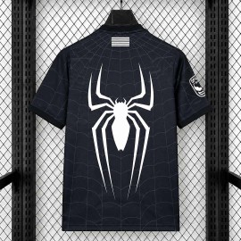 Maglia Barcelona x Spider Man Venom Black 2026/2027