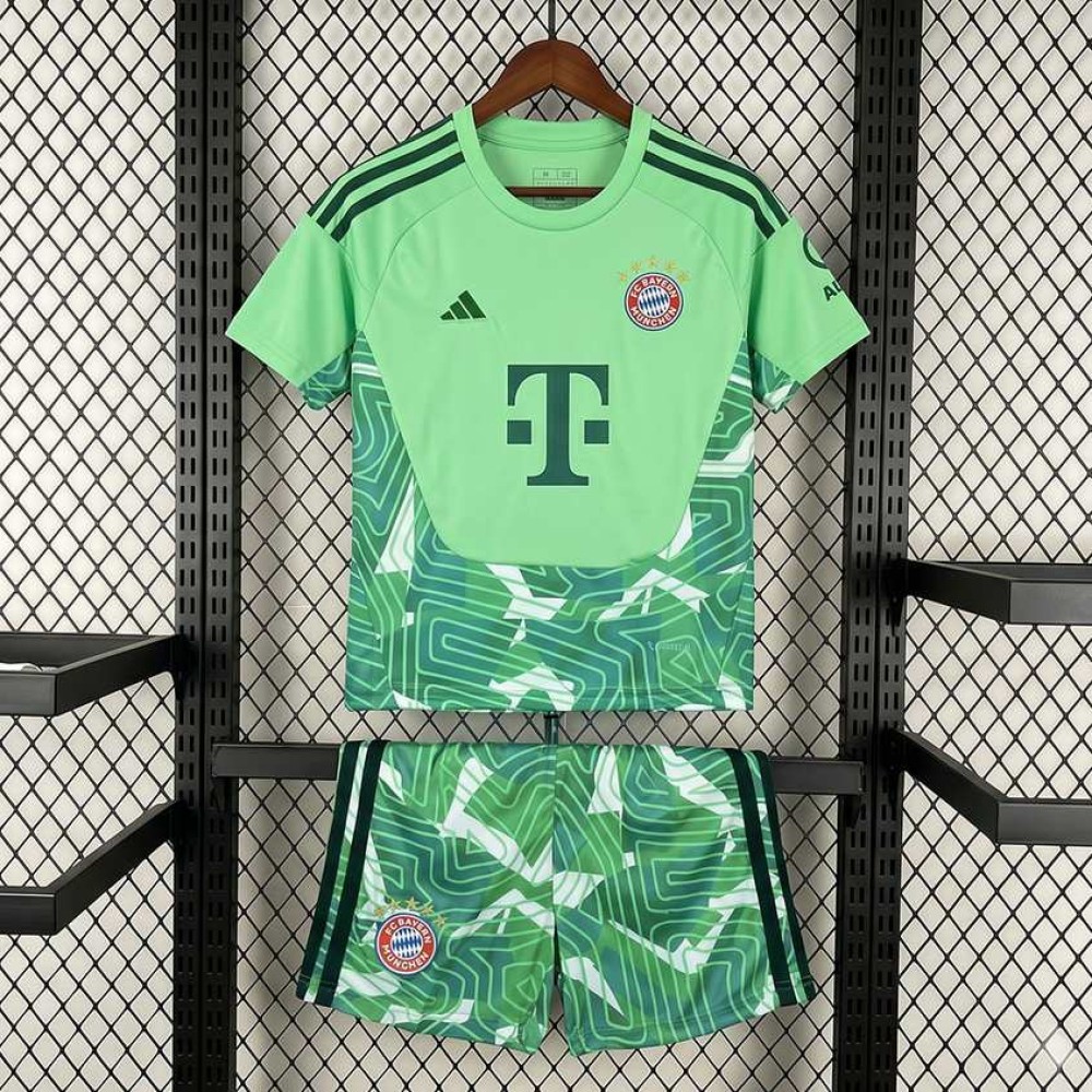 Maglia Bayern Munich Bambino Portiere Green 2026/2027
