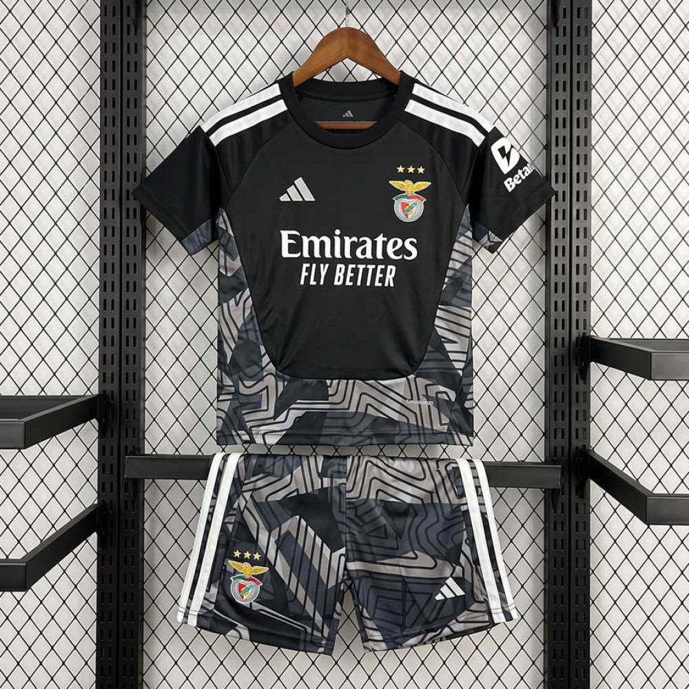 Maglia Benfica Bambino Portiere Black 2026/2027