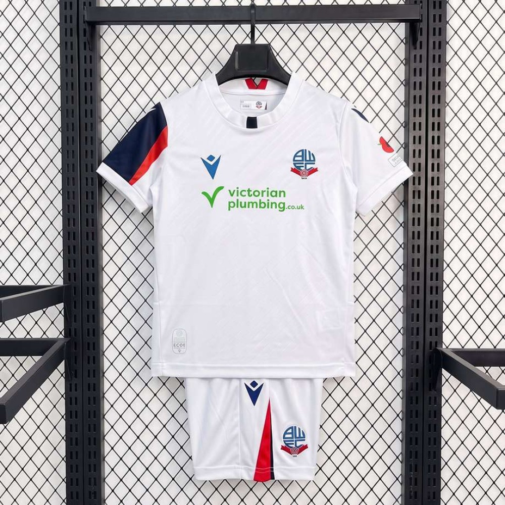 Maglia Bolton Wanderers Bambino Gara Home 2026/2027