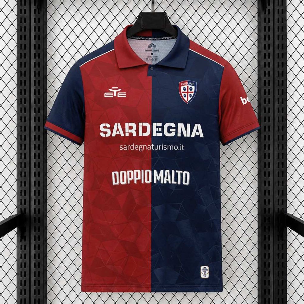 Maglia Cagliari Calcio Gara Home 2026/2027