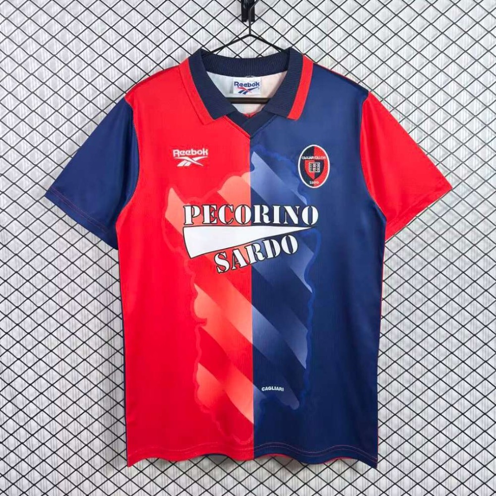 Maglia Cagliari Calcio Retro Gara Home 1996/1998