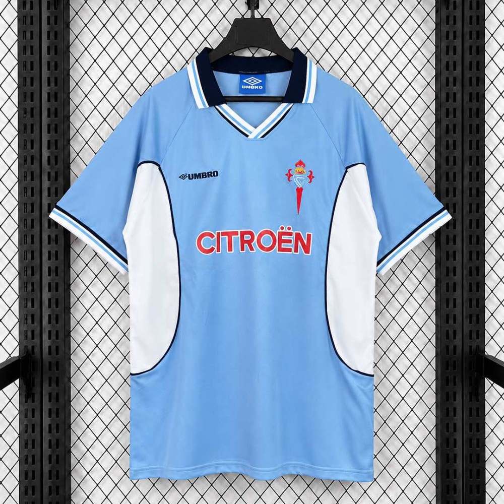 Maglia Celta Vigo Retro UEFA Cup Gara Home 1998/1999