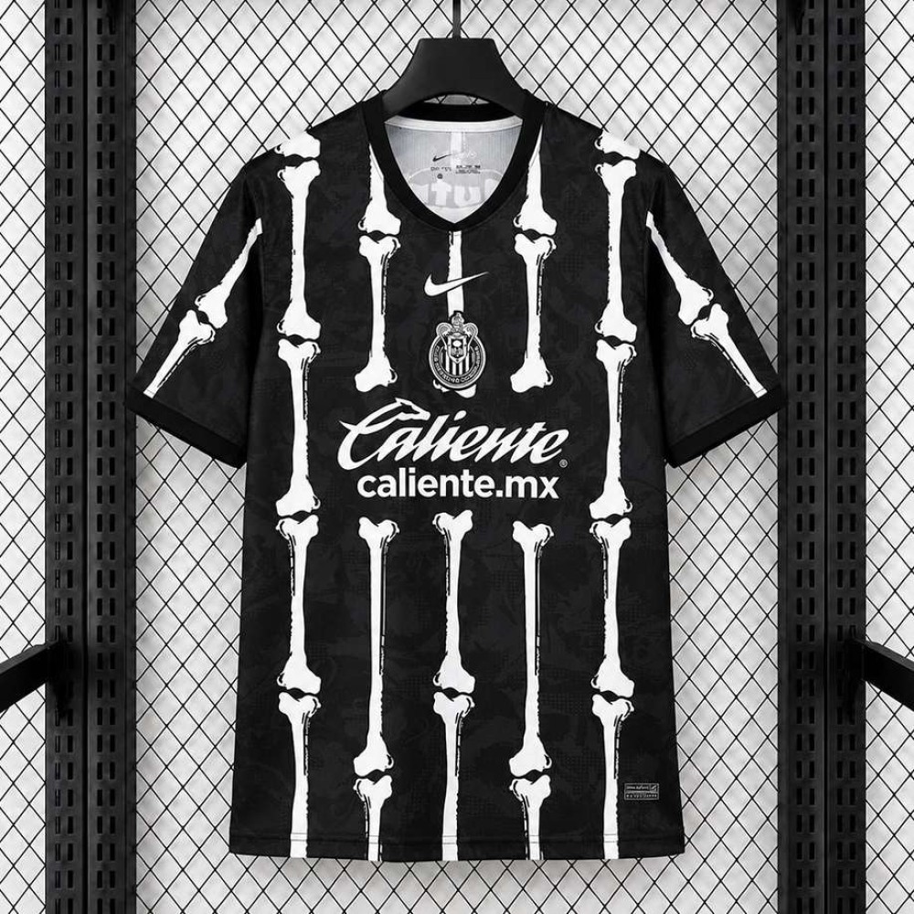 Maglia Chivas Guadalajara Dia de Muertos Black 2026/2027