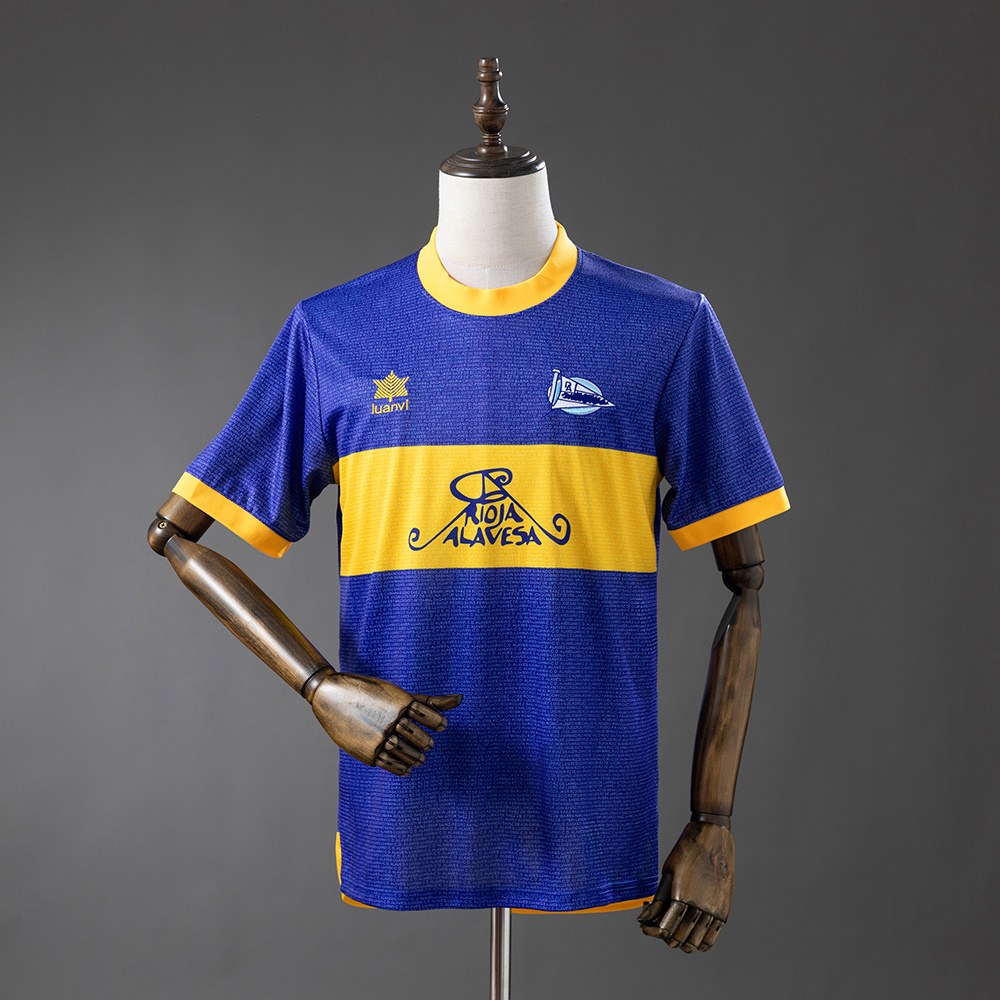 Maglia Deportivo Alaves Retro UEFA Cup Final 2000/2001