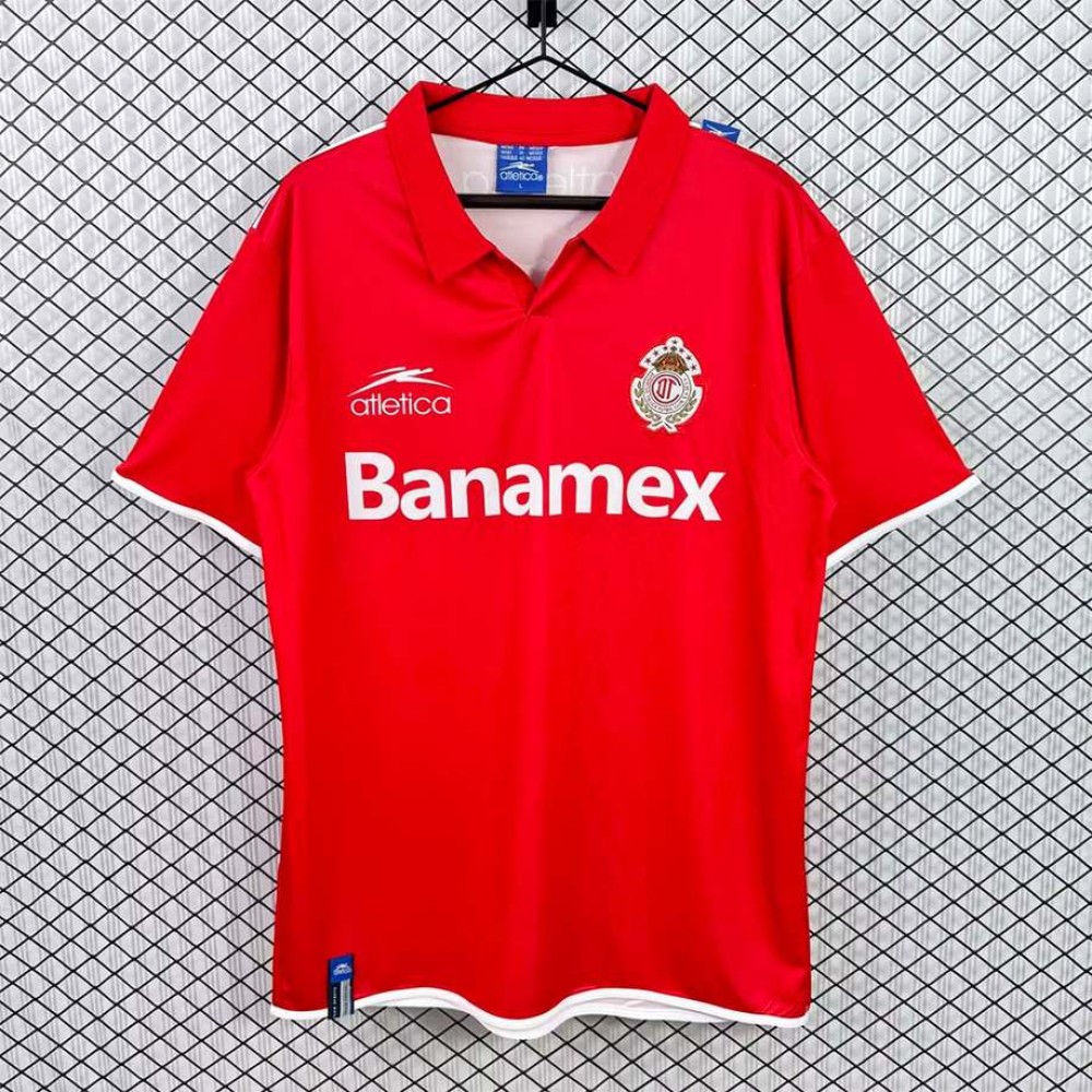 Maglia Deportivo Toluca Retro Gara Home 2003/2004