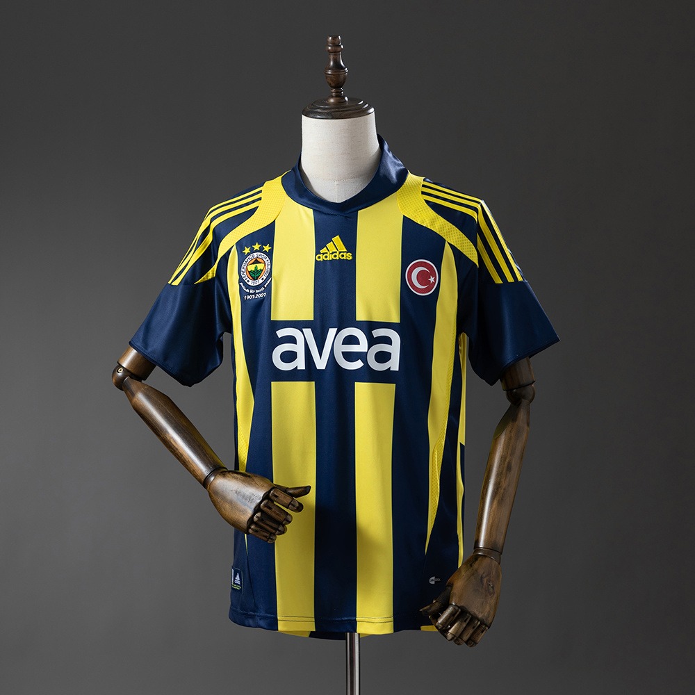 Maglia Fenerbahce Spor Kulubu Retro Gara Home 2007/2008