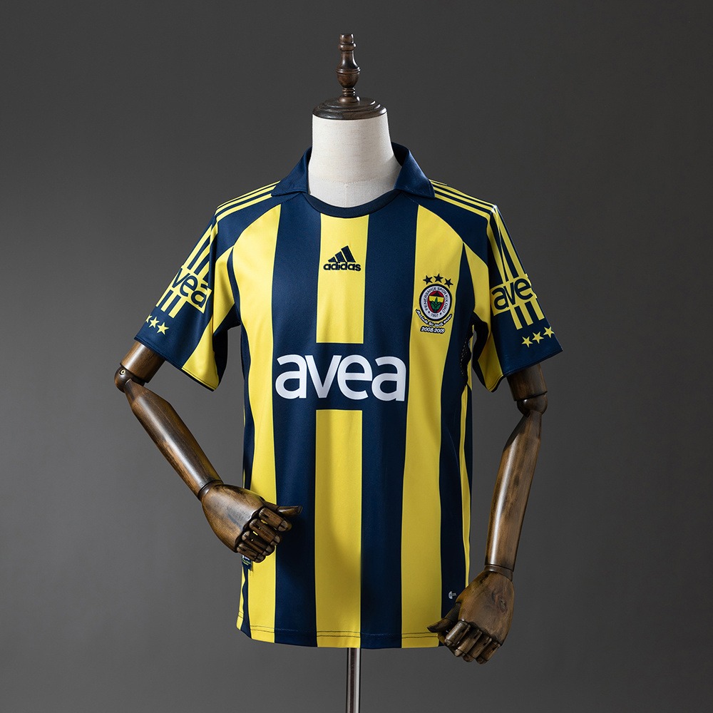 Maglia Fenerbahce Spor Kulubu Retro Gara Home 2008/2009