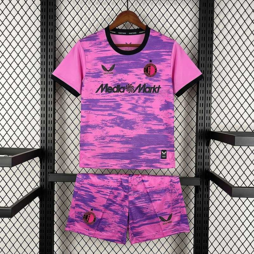 Maglia Feyenoord Bambino Portiere Purple 2026/2027