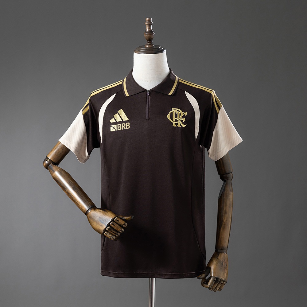 Maglia Flamengo Polo Brown 2026/2027