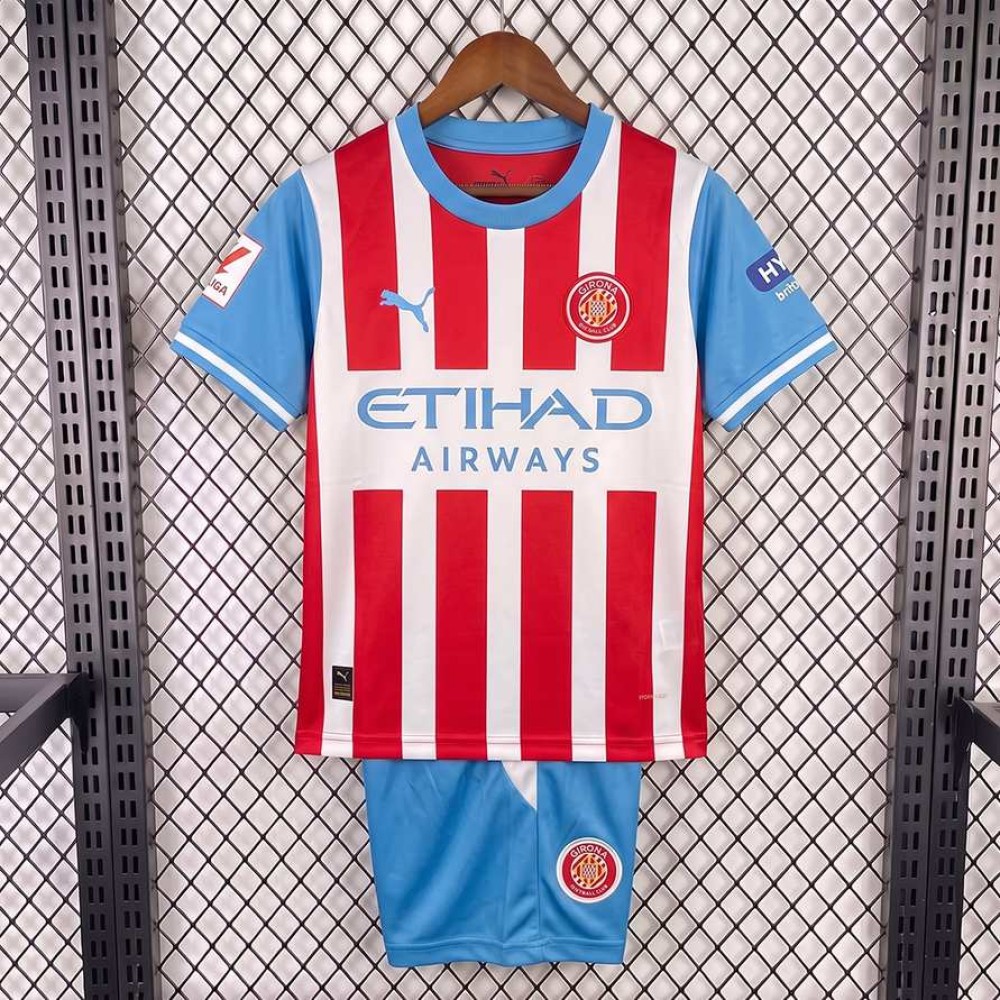 Maglia Girona Bambino Gara Home 2026/2027