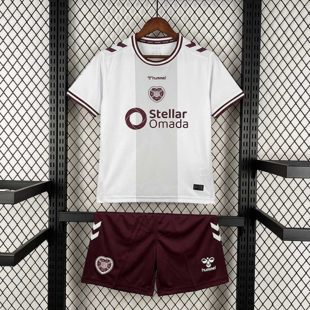 Maglia Heart Of Midlothian FC Bambino Gara Away 2026/2027