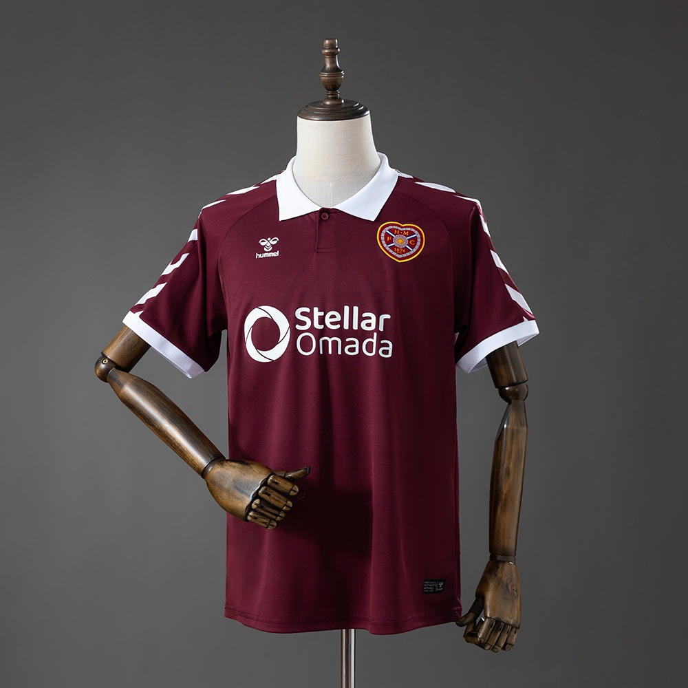 Maglia Heart Of Midlothian FC Gara Home 2026/2027