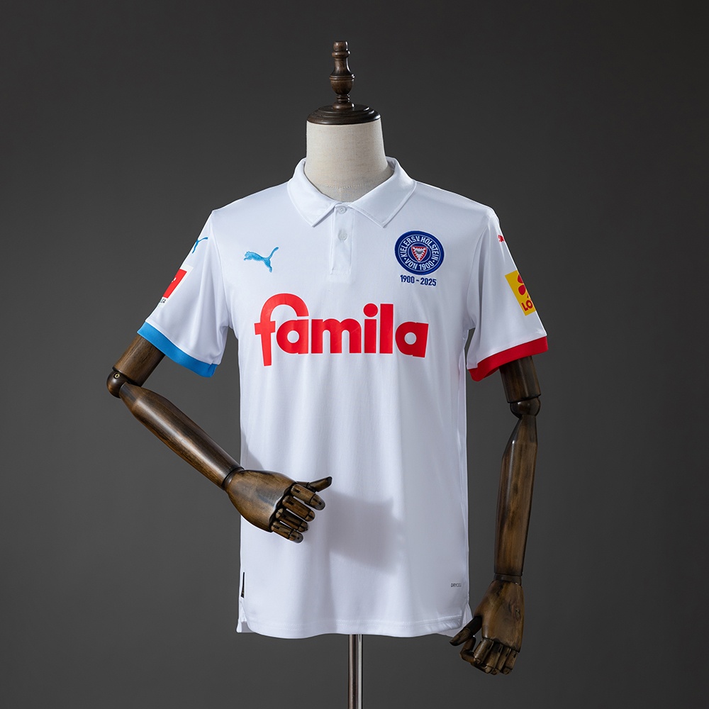 Maglia Holstein Kiel 125 Year Anniversary White 2026/2027