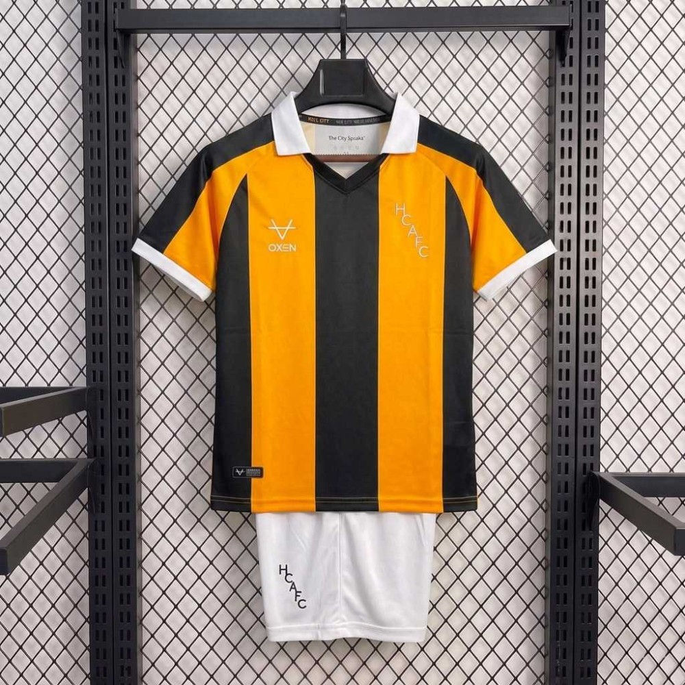 Maglia Hull City Bambino Gara Home 2026/2027