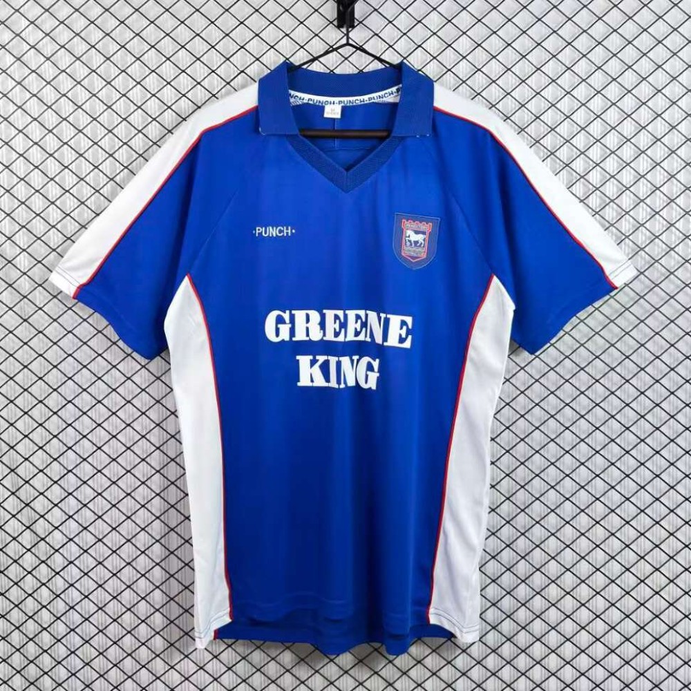 Maglia Ipswich Town Retro Gara Home 1999/2000
