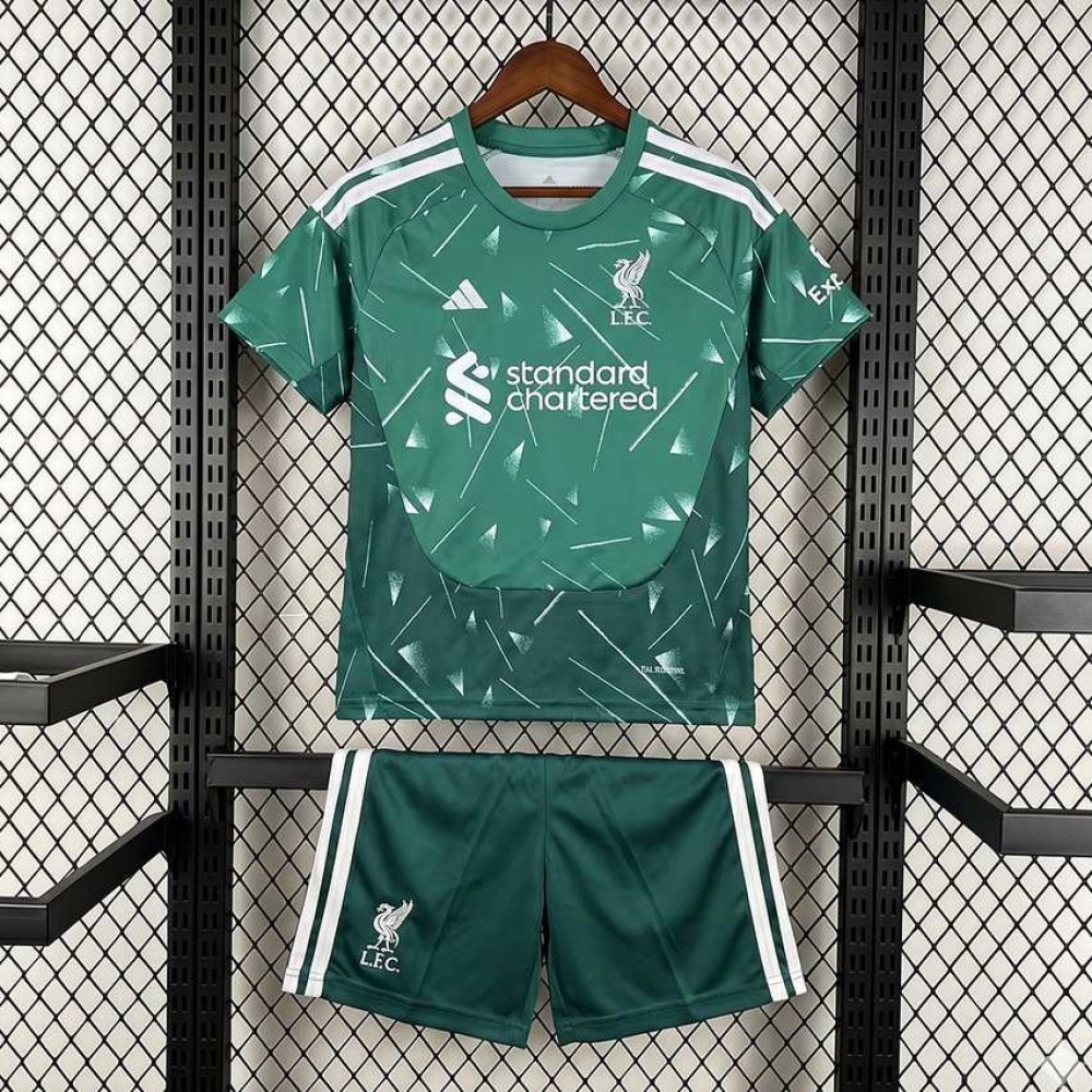 Maglia Liverpool Bambino Portiere Green 2026/2027