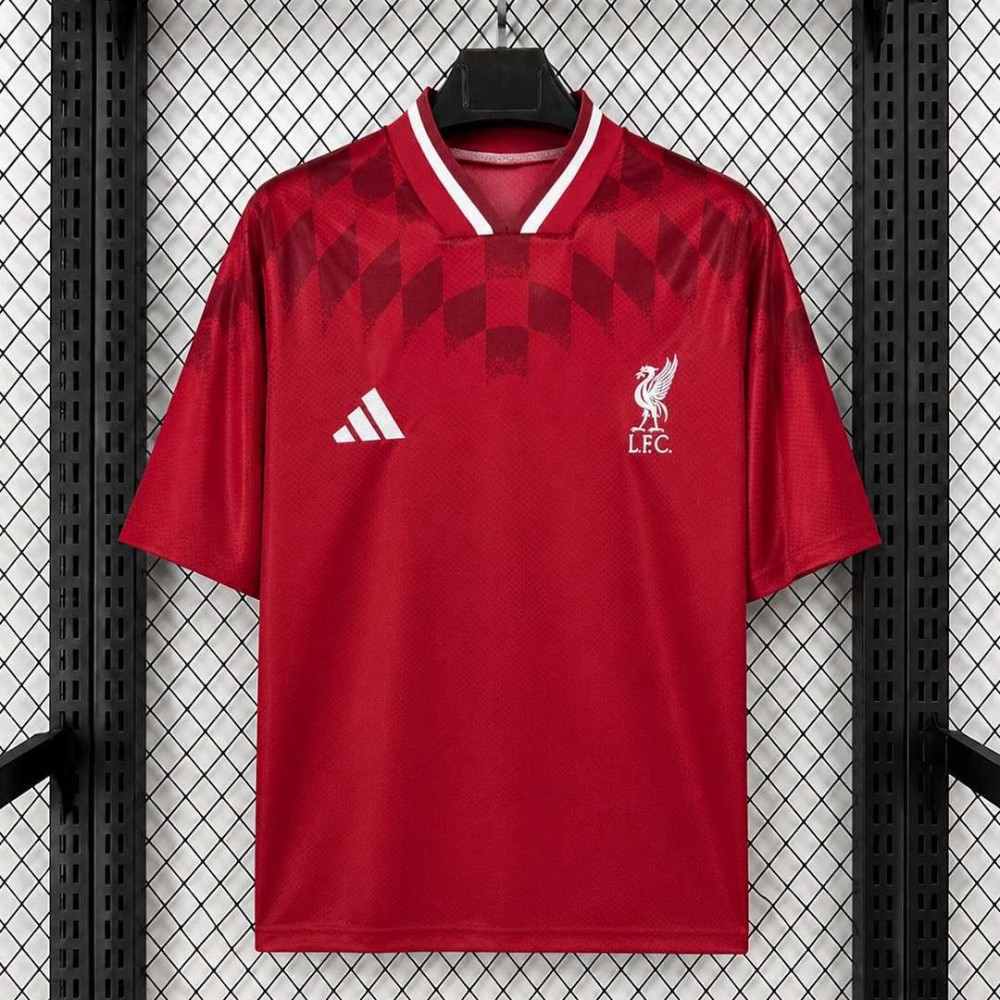 Maglia Liverpool Stadium Pack Burgundy Jacquard 2026/2027