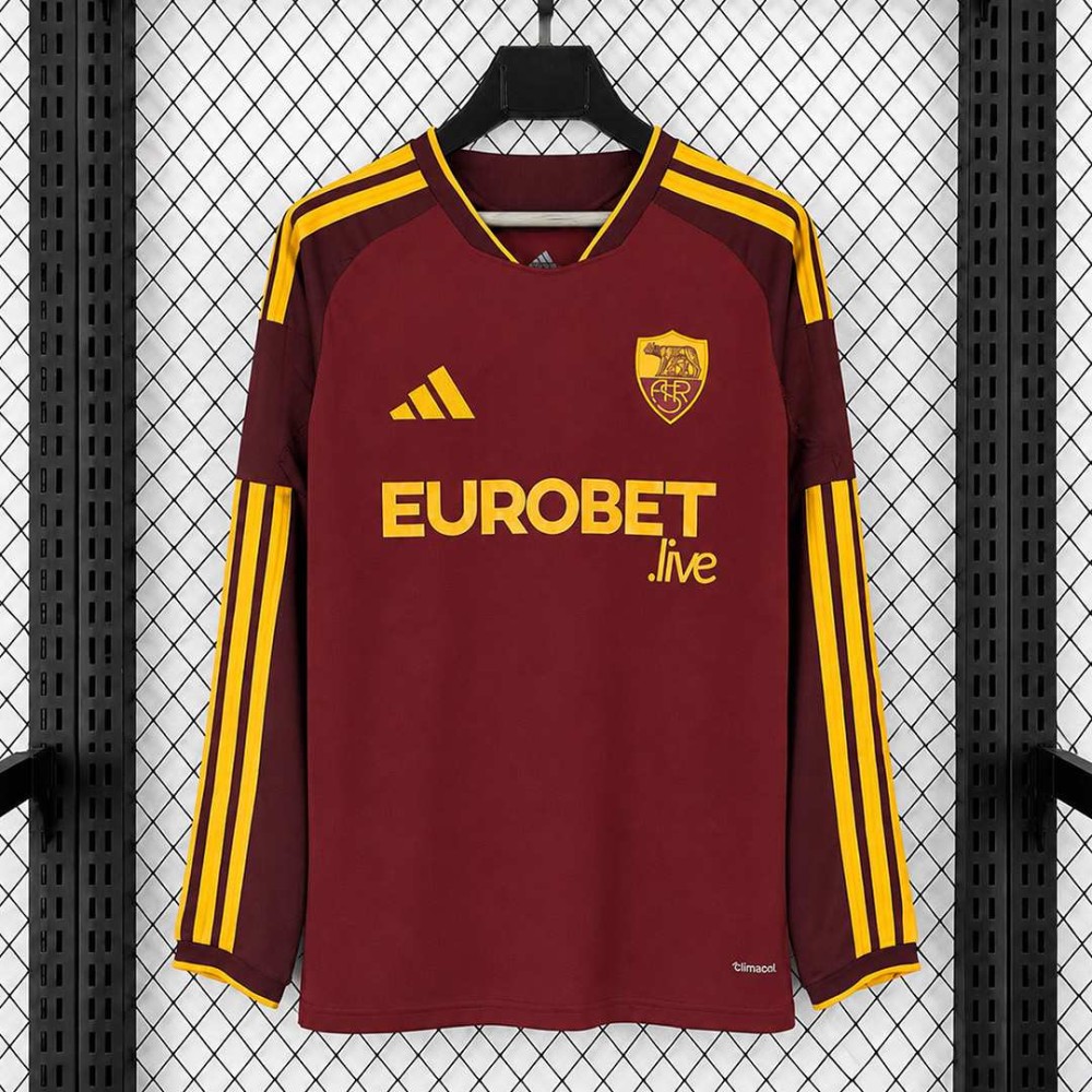 Maglia ML AS Roma Gara Home 2026/2027