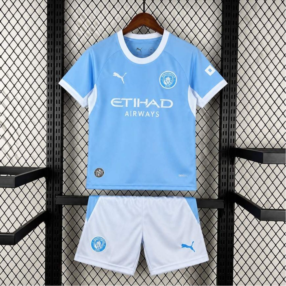 Maglia Manchester City Bambino Gara Home 2026/2027