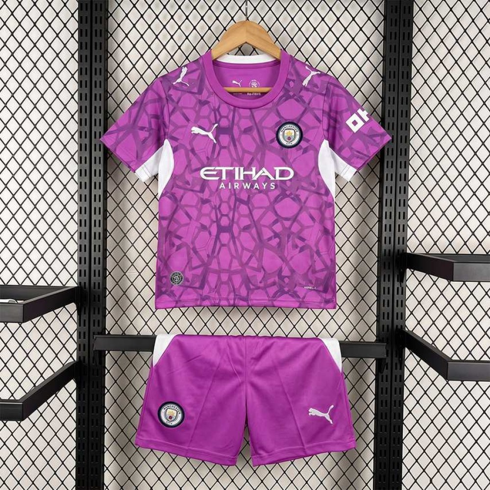 Maglia Manchester City Bambino Portiere Pink 2026/2027