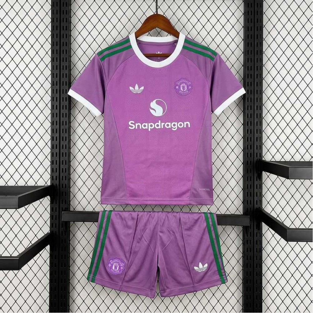 Maglia Manchester United Bambino Portiere Pink 2026/2027