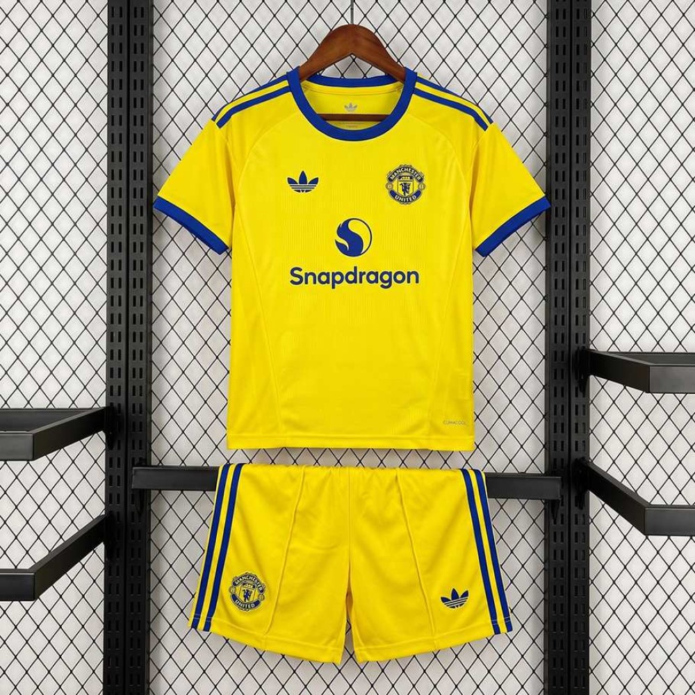 Maglia Manchester United Bambino Portiere Yellow 2026/2027