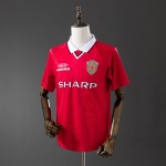 Maglia Manchester United Retro Champions League Final 1998/1999