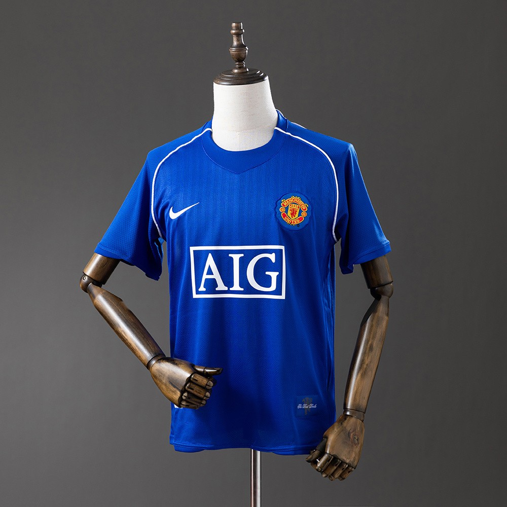 Maglia Manchester United Retro Portiere Blue 2007/2008