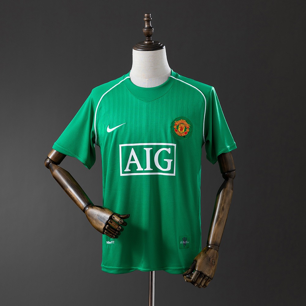 Maglia Manchester United Retro Portiere Green 2007/2008