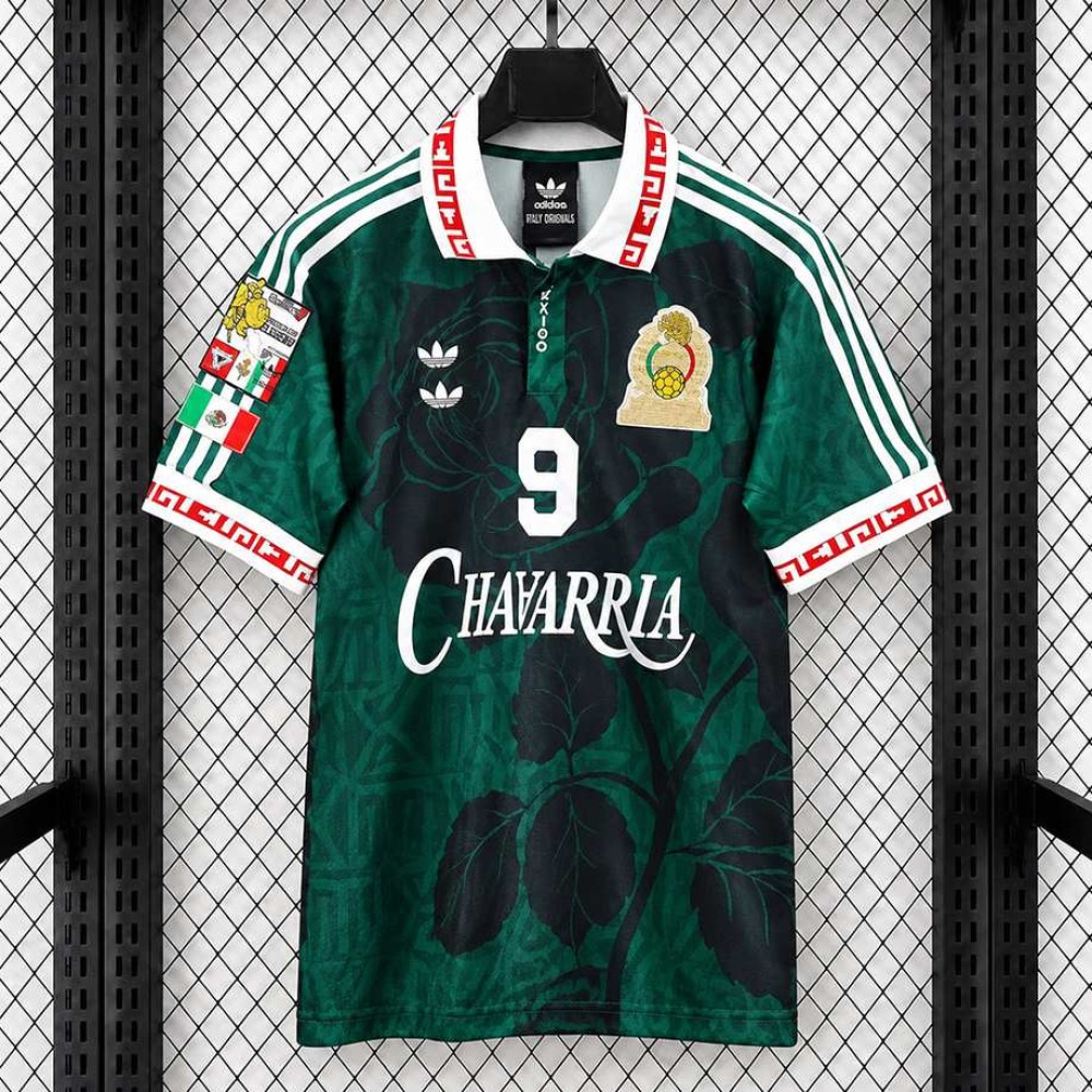 Maglia Messico x Willy Chavarria AOP Green 2026/2027