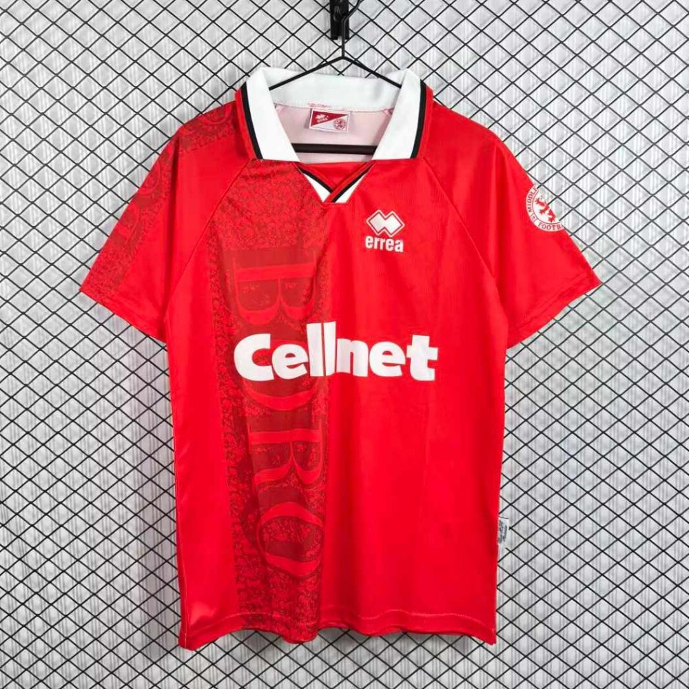 Maglia Middlesbrough Retro Gara Home 1996/1997