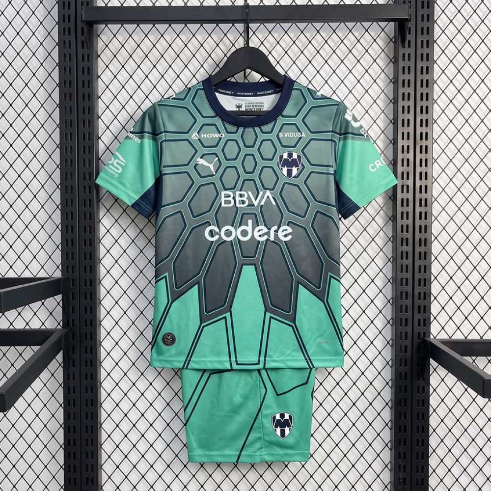 Maglia Monterrey Bambino Portiere Green 2026/2027
