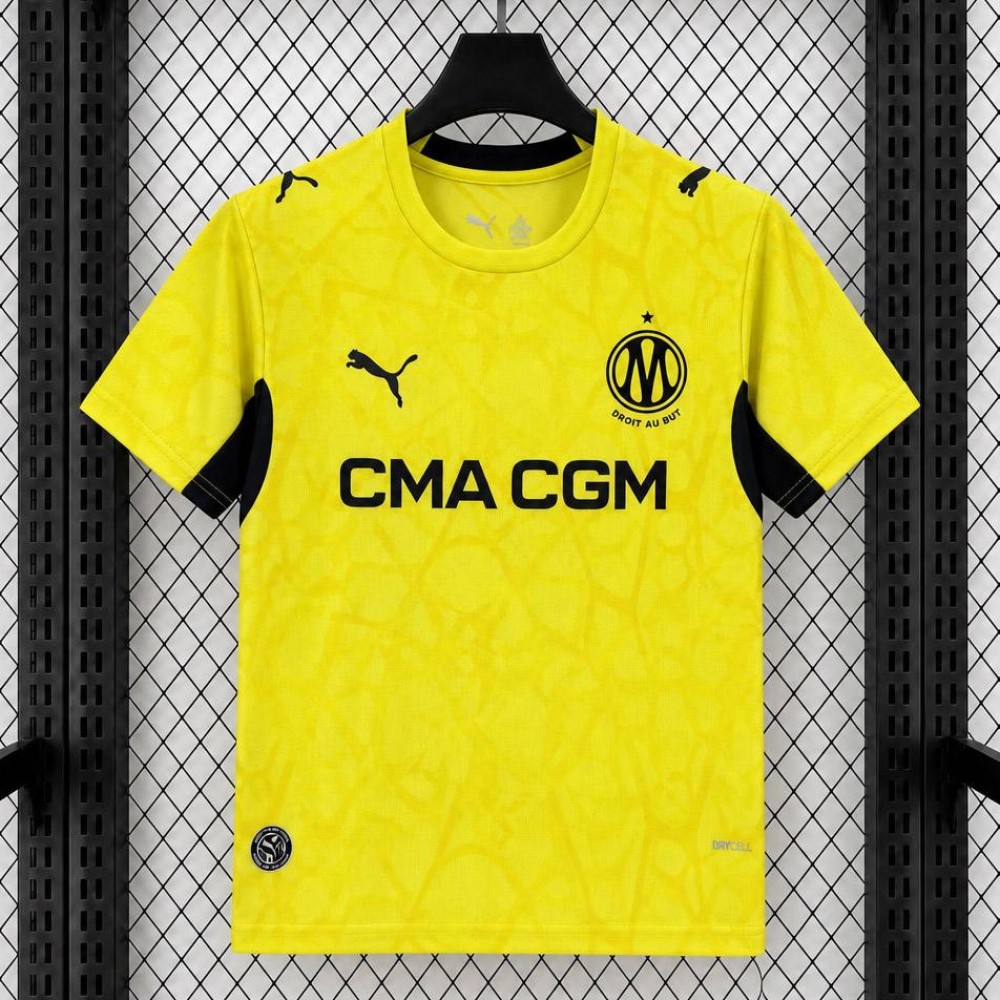 Maglia Olympique Marseille Portiere Yellow 2026/2027
