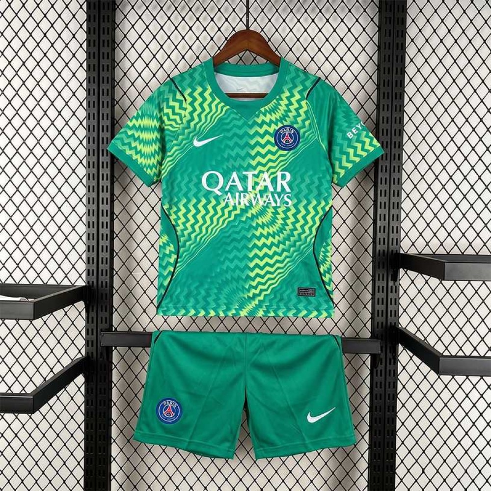Maglia PSG Bambino Portiere Green 2026/2027